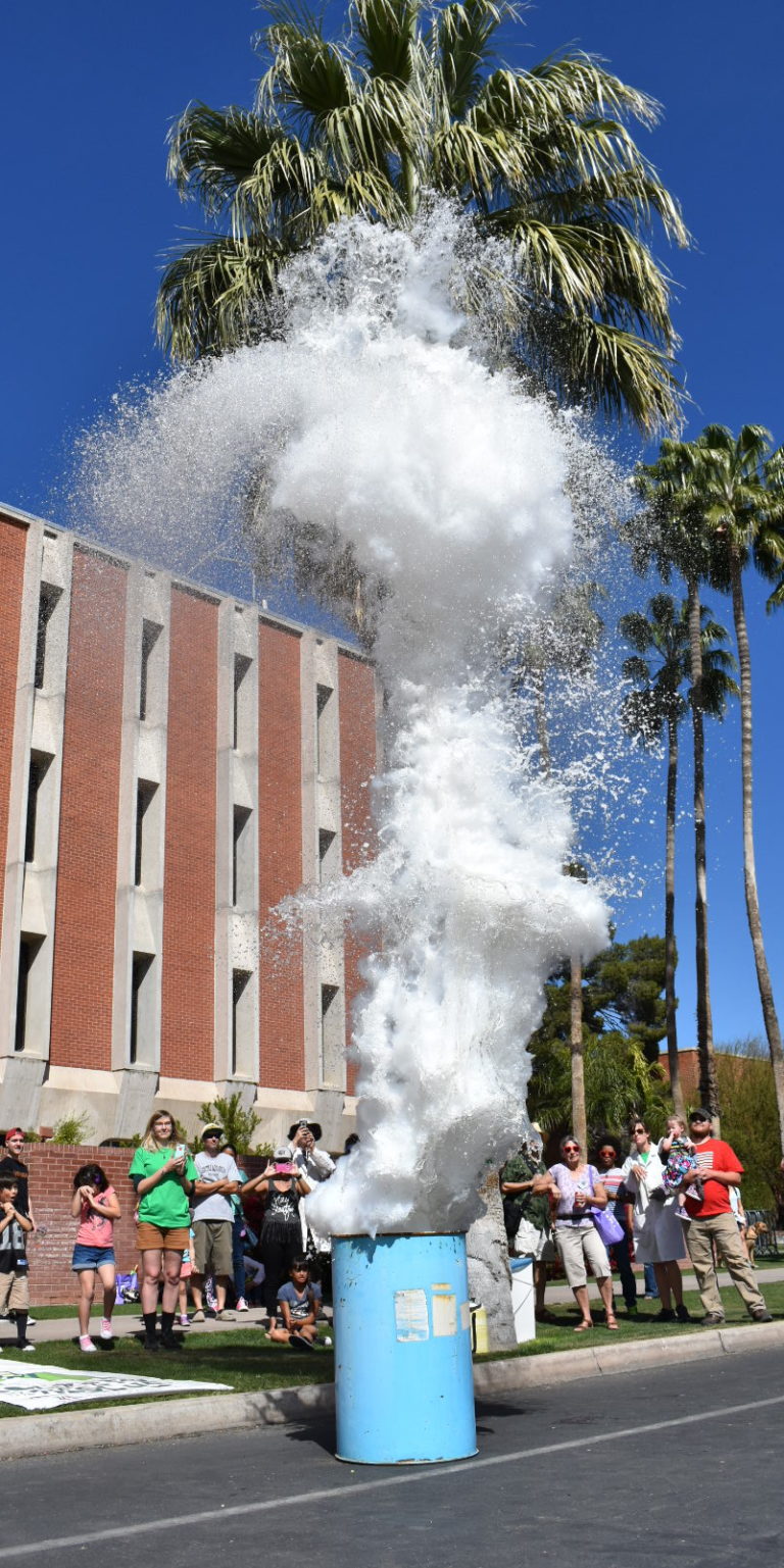 explosive eruption